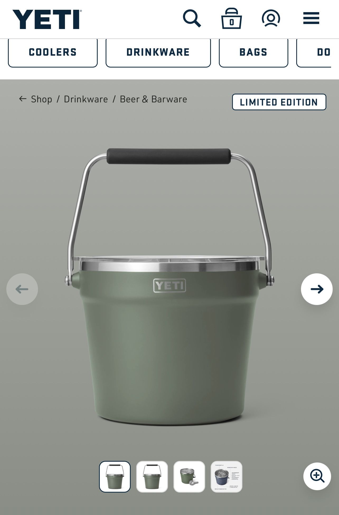 Yeti Rambler Beverage Bucket 