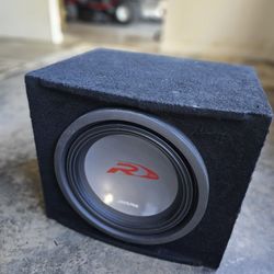 Alpine 12" Type R SUBWOOFER DVC