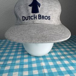 Dutch Bros Coffee "A Better World" Snapback Hat - Heather Gray