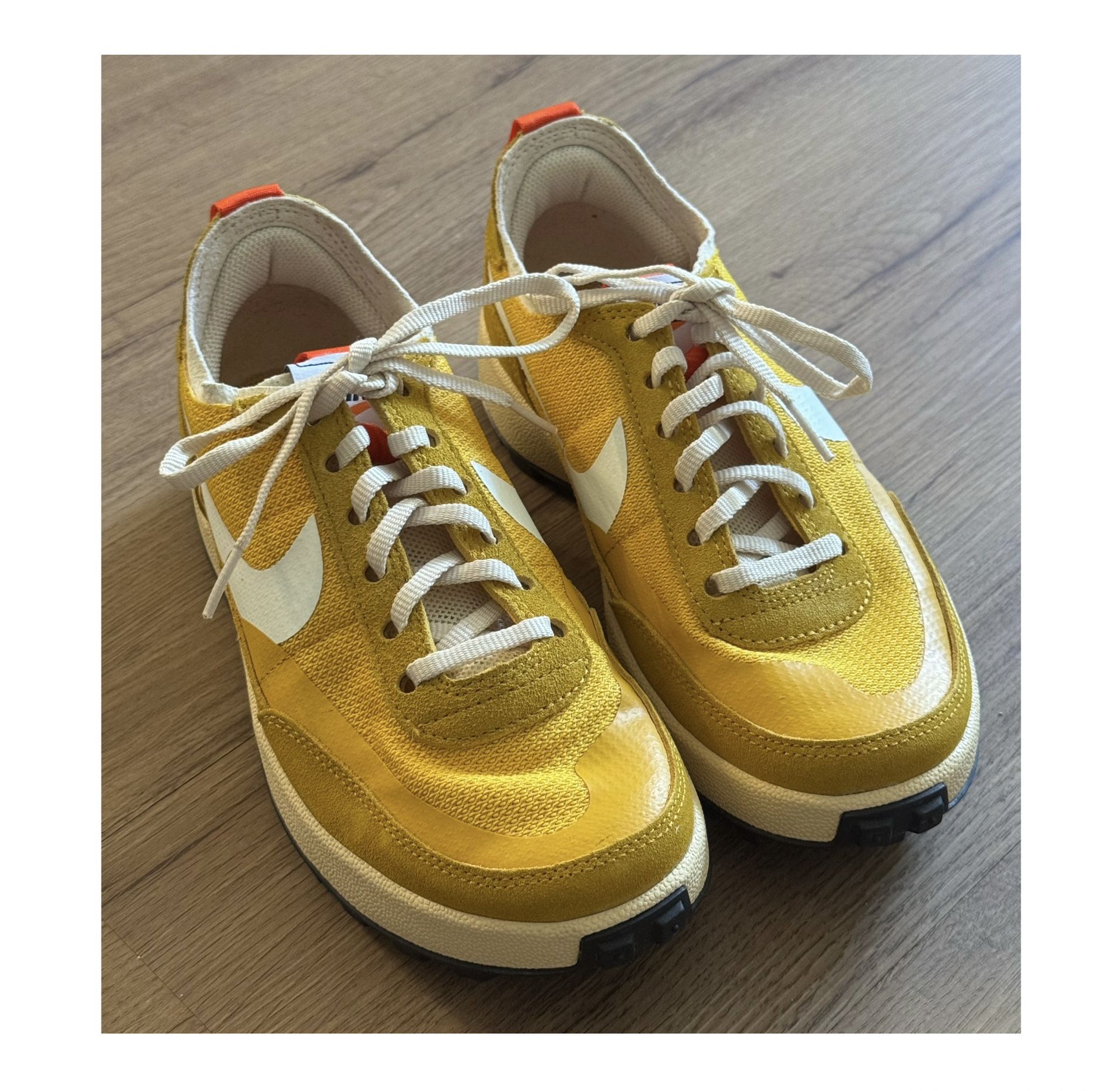 Nike Craft General Purpose Shoe Tom Sachs Archive Dark Sulfur Style Code: DA6672-700 Size 7 - Worn once Whitestone/Flushing, Queens or Downtown Manha