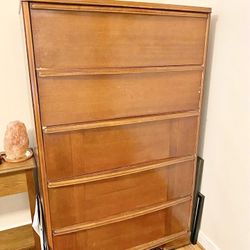 Mid Century Modern Wood Dresser - Will Deliver