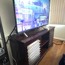 Unique Wood tv Console With Media Storage