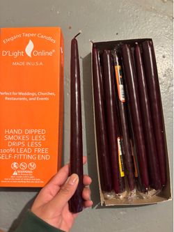 Taper candles
