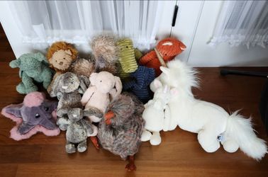 Jellycat Toys $15 each