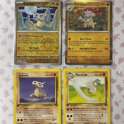 Cubone,Marowak