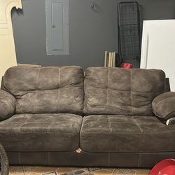 Brown couch