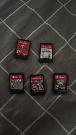 Nintendo switch game lot