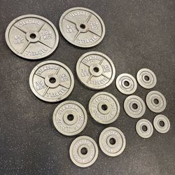255 Pound 2” Olympic Weight Plate Set