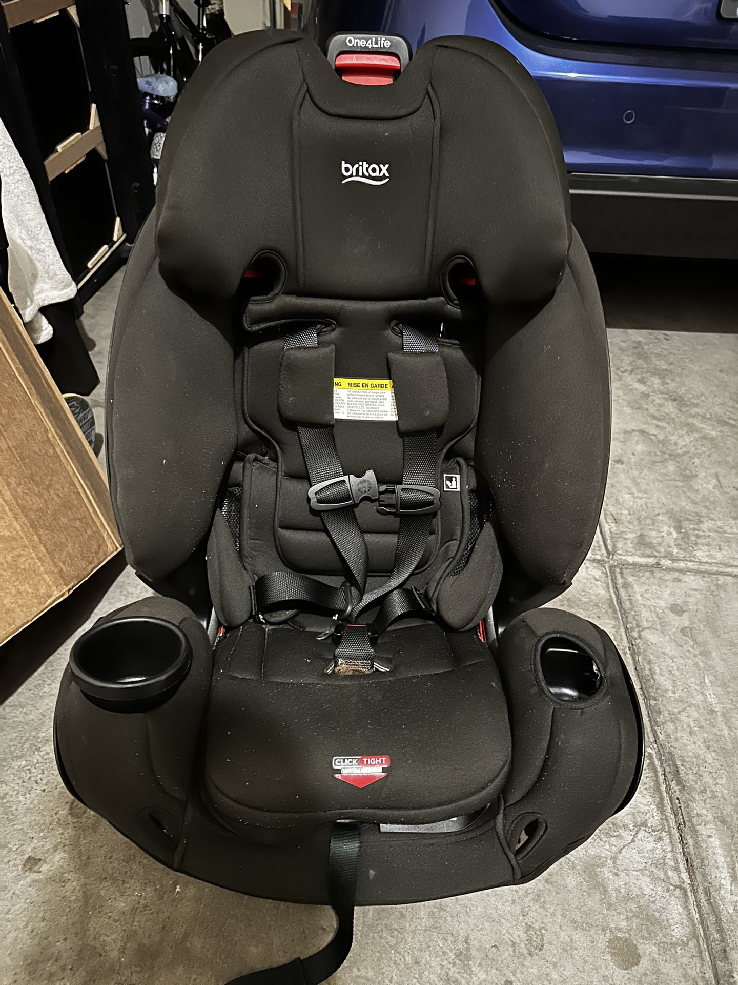 BRITAX REAR & FRONT FACING CAR SEAT