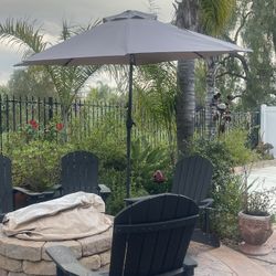 PATIO TILT UMBRELLA 