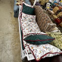 1920’s era wicker daybed