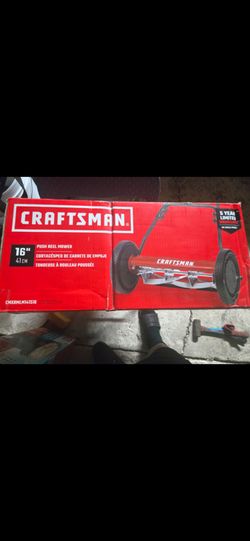 Manual push mower