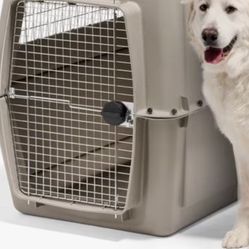 New And Unused Dog Kennel 48inch For Travel / Dog Bed In Cream Color / Beige 