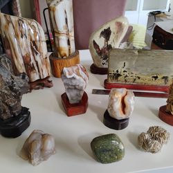 Beautiful natural stone pieces