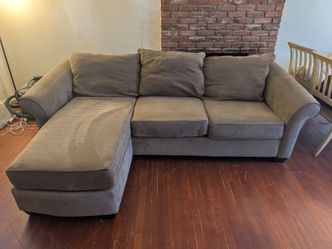 Sofa with chaise