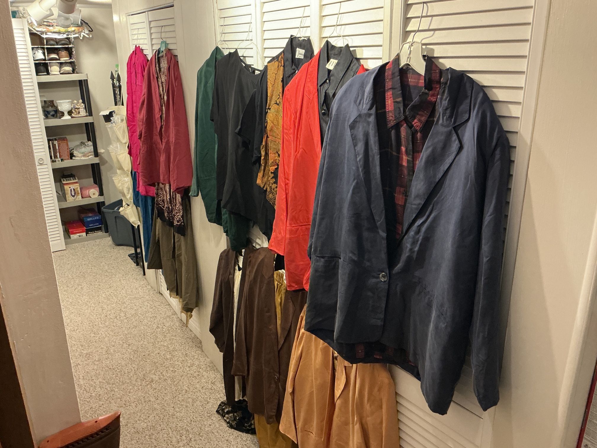 SILK Vintage Ladies Clothing items sizes M to XL All