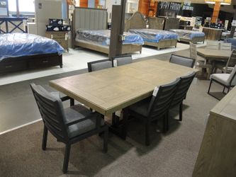 Intercon Mariposa Extendable Trestle Table