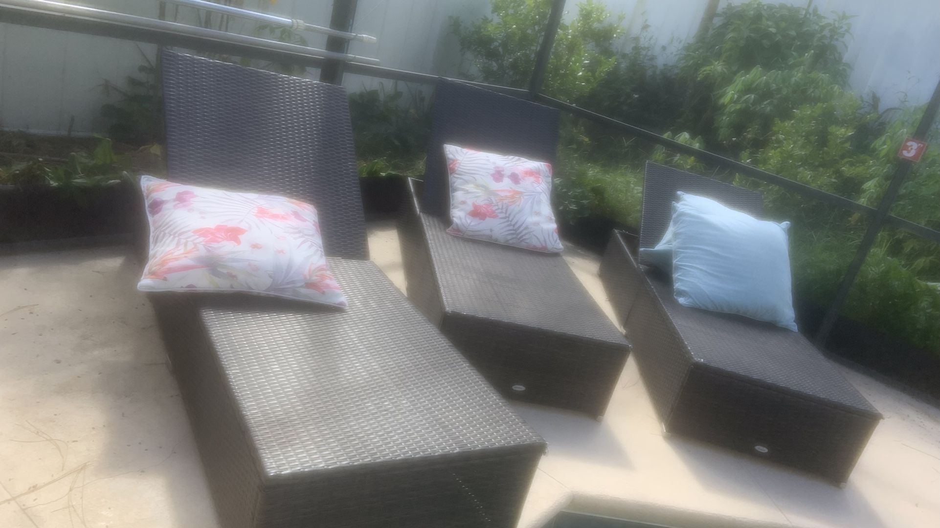 4 Outsunny Chaise Lounge