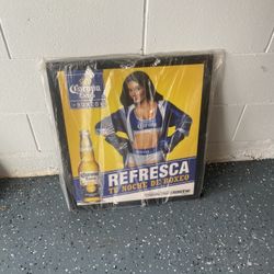 Corona girl sign