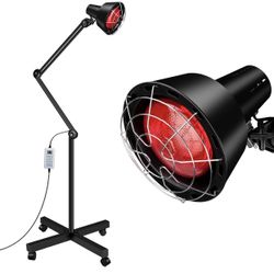 NEW! Infrared Lamp, Anyork 275W Near Infrared Light Red Light Heat Lamp, Home Use 110V