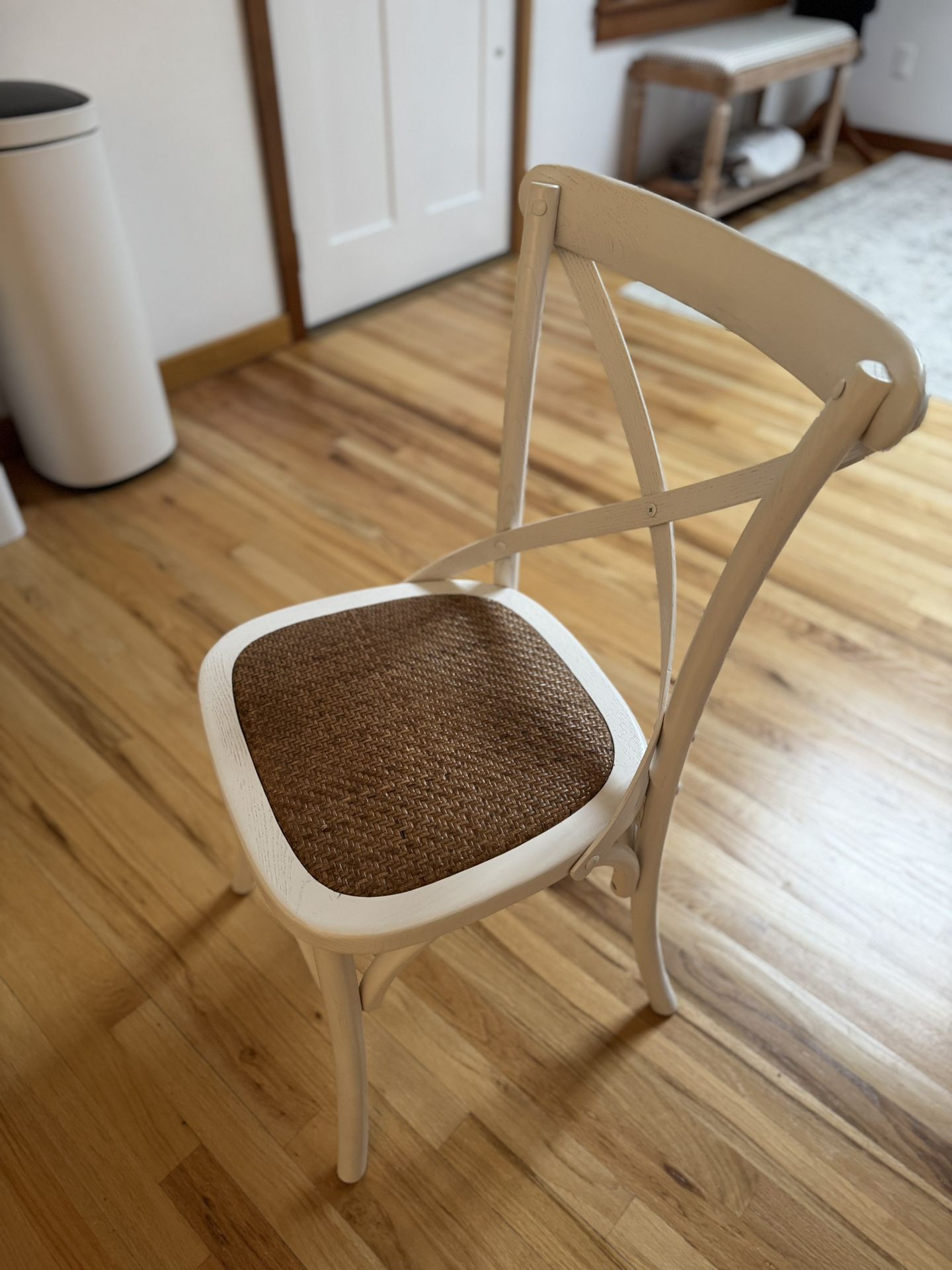 New Solid Wood Dining Chairs (set of two)