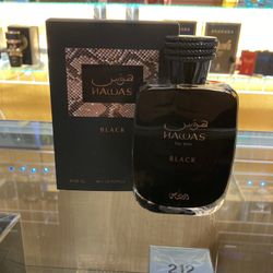 Hawas Black EDP 3.4 Oz Unisex Perfume (from Dubai) 