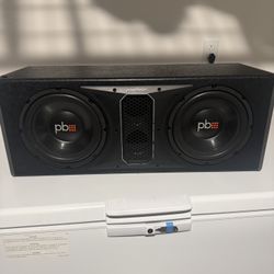 PowerBass PS-WB102 subwoofer box