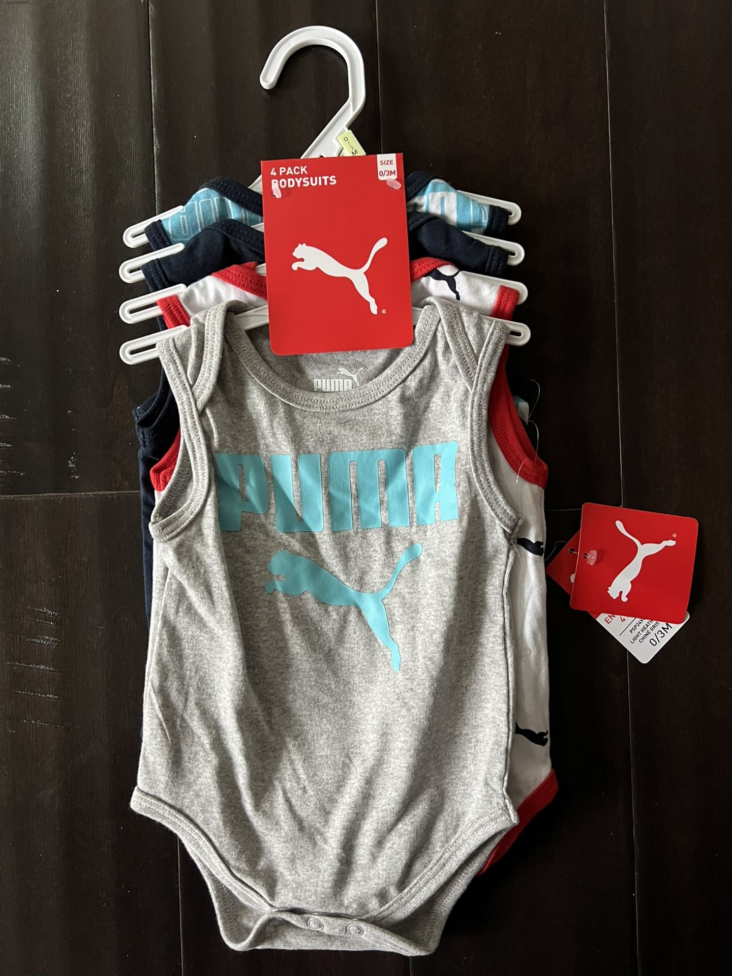 (4) Puma Bodysuits - New