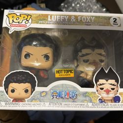 Luffy And Foxy Funko Pop
