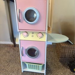 Toy Wooden Washing Machine