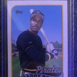 1989 Topps Barry Bonds Baseball Card 