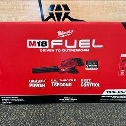 Milwaukee M18 FUEL Dual Battery 145 MPH 600 CFM 18V Lithium-Ion Brushless Cordless Handheld Blower (Tool-Only)