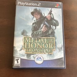 Medal Of Honor Frontline PS2