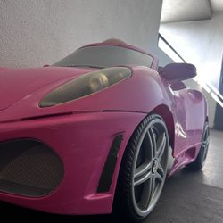 Pink Ferrari F430 Kids Electric Ride-On Car - Luxury Toddler Sports Car