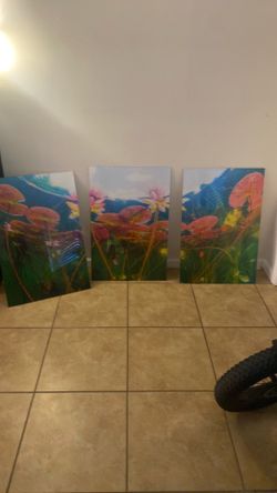 Oceanic artwork 3 pc