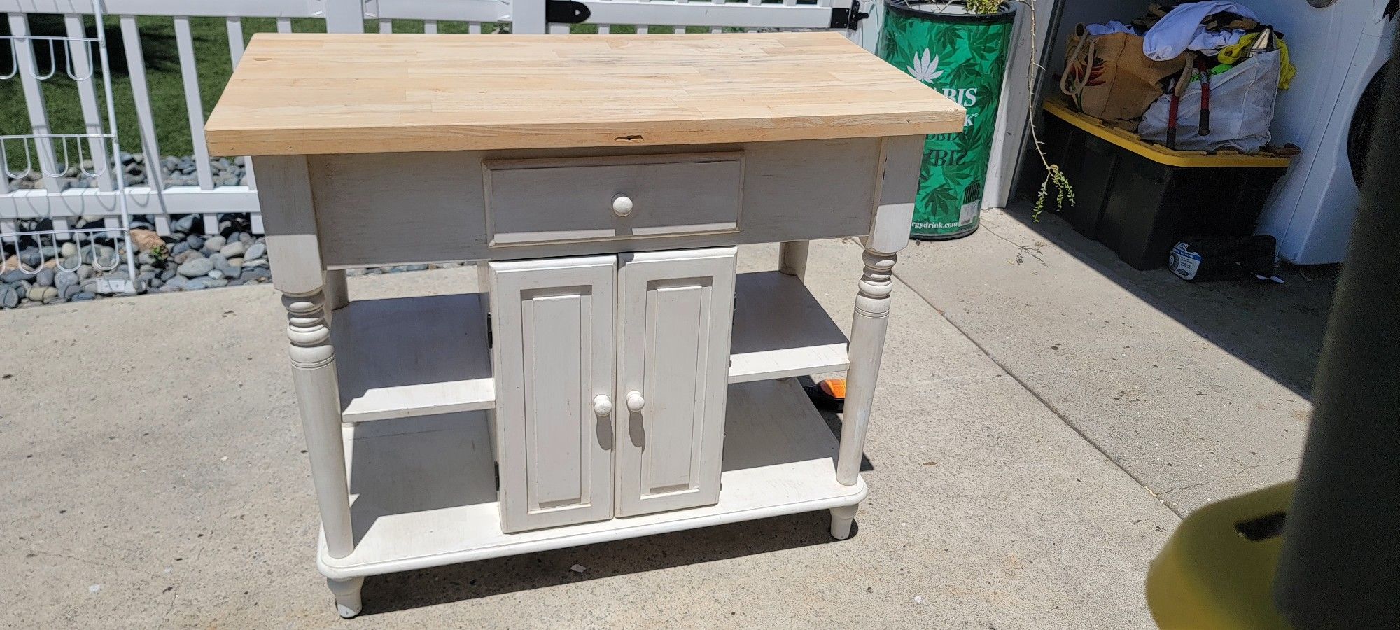 Butcher Box Island/ Shelving