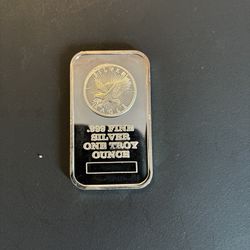 1 Oz Silver Bar