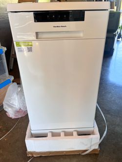 Hamilton Beach 18" Portable Dishwasher - White