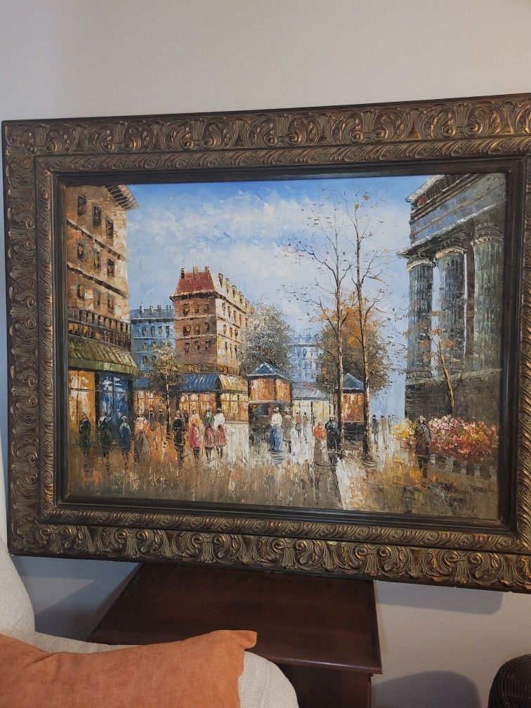 Paris Street Scene