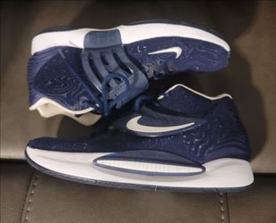 KD14 TB White College Navy Blue NIKE Men's 12