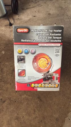 Propane tank top heater