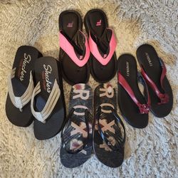 Ladies Sandals All Size 6 Take All For $25