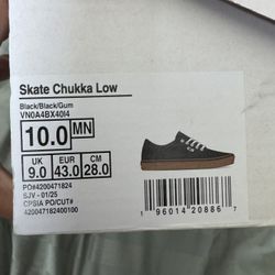Vans Skate Chukka Low