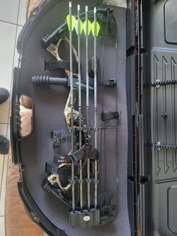 🏹 Arco Compuesto Diamond by Bowtech Edge XT – Paquete Completo – Como Nuevo