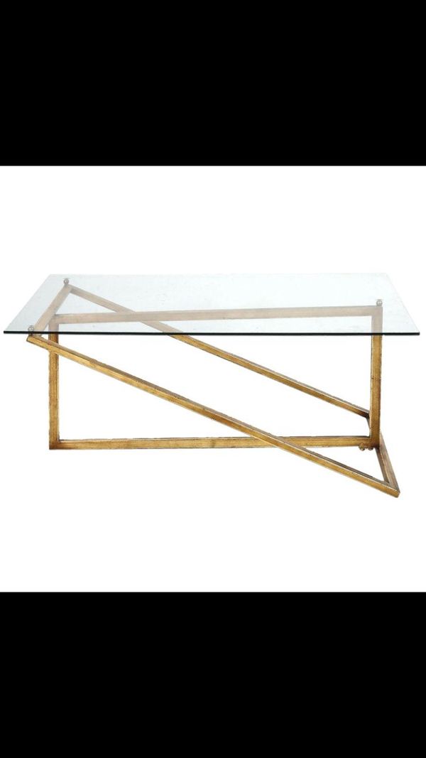 Gold Geometric Coffee Table For In Joint Base Andrews Md Offerup Gold Geometric Coffee Table