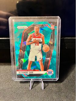 Alexandre Sarr Prizm Teal Cracked Ice /225