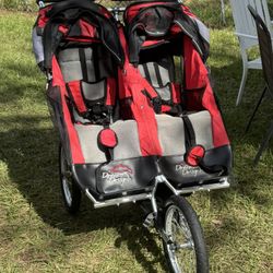 Double Seat Stroller