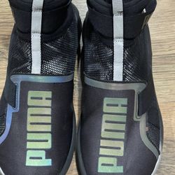 Puma Fierce Strap Swan Black Training Sneakers