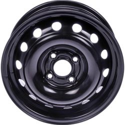 Honda Civic 939-162 Wheel, Black Finish