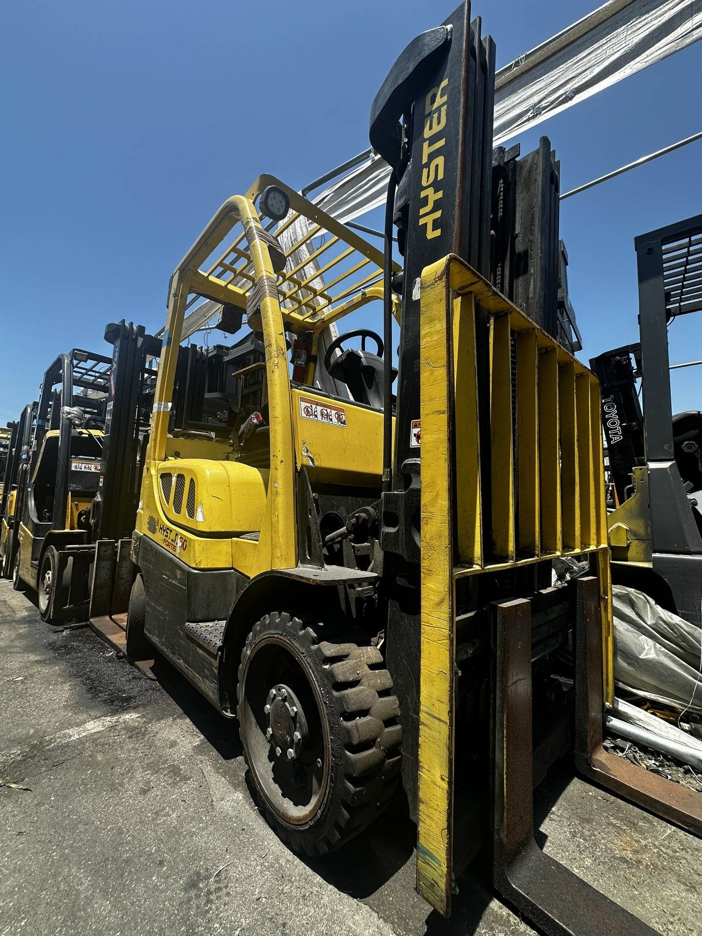 Hyster Forklift, 5500 Lbs Capacity